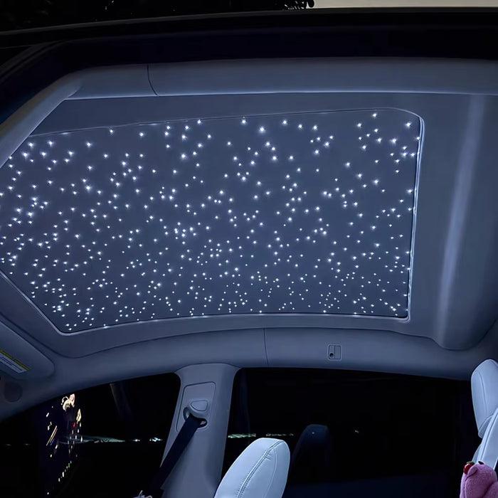 Cybertruck Stars in the Ceiling Sunroof Sunshade | Voice Controlled Starlight Roof for Tesla Cybertruck (2024+)