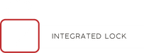 Integrated key lock secures the receiver