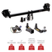 Stealth Hidden Hitch SHR63003 Tow + Rack Combo with 7-way wiring for Kia EV9