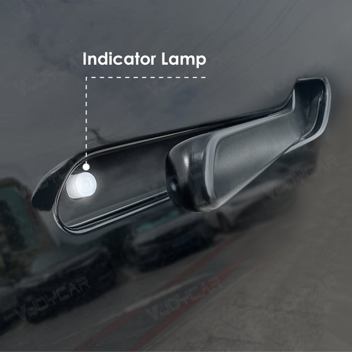 Wireless auto present door handles for Tesla Model 3 and Model Y