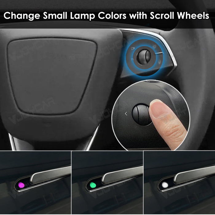 Wireless auto present door handles for Tesla Model 3 and Model Y
