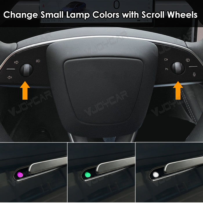Wireless auto present door handles for Tesla Model 3 and Model Y