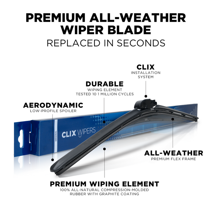 Rivian R1S Windshield Wiper Blades