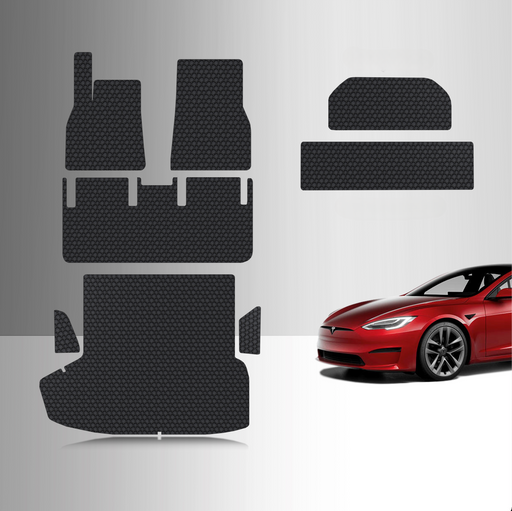 Tesla Model X Premium All-Weather Floor Mats (3D MAXpider) – TESLARATI  Marketplace