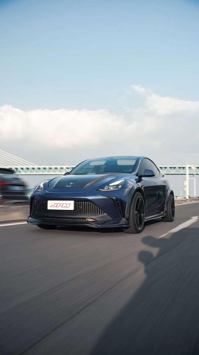 Robot Craftsman "STARSHIP" Widebody Wheel Arches for Tesla Model Y Performance AWD Carbon Fiber/FRP