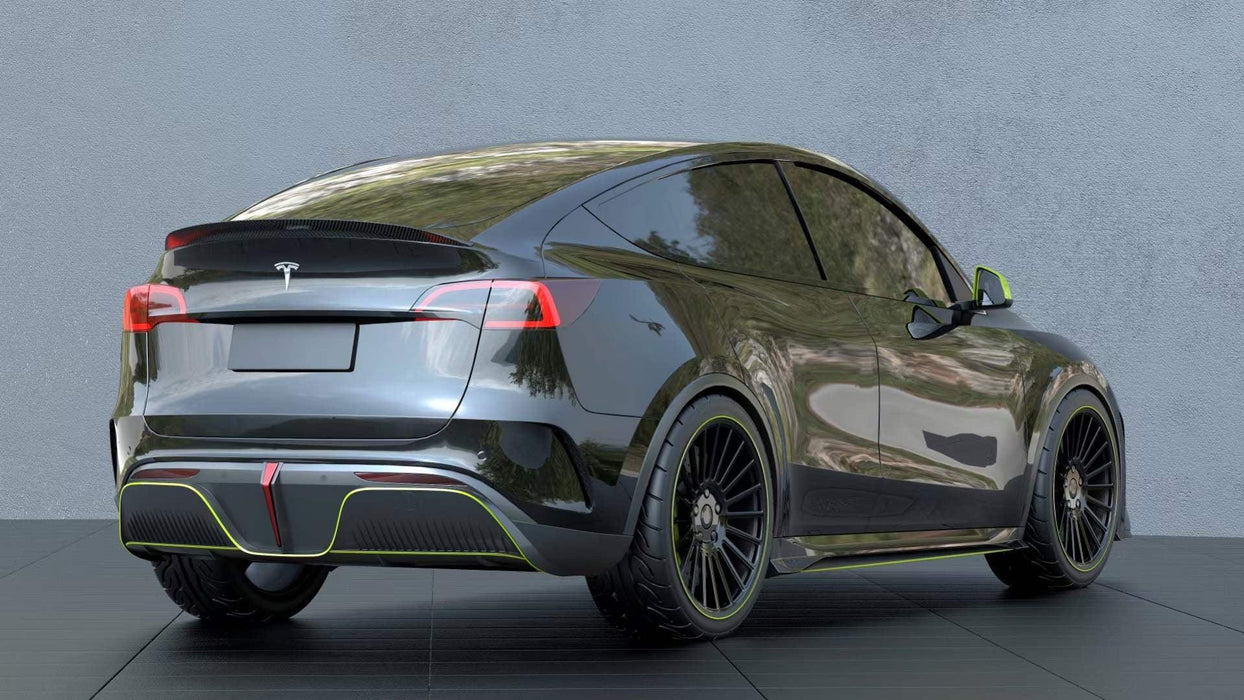 Robot Craftsman "STARSHIP" Rear Bumper & Diffuser for Tesla Model Y Performance AWD PP