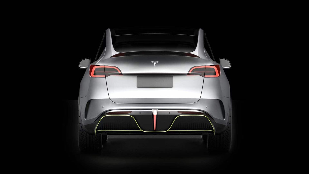 Robot Craftsman "STARSHIP" Rear Bumper & Diffuser for Tesla Model Y Performance AWD PP
