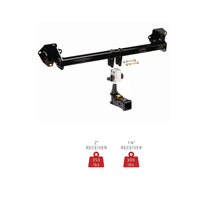 Stealth Hidden Hitch SHR62003 Rack Package contents for Hyundai Ioniq 5