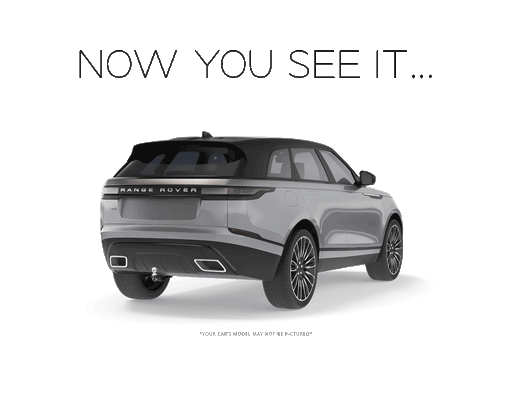Land Rover Discovery with hidden Stealth hitch SHR40001 - now you see it, now you don't