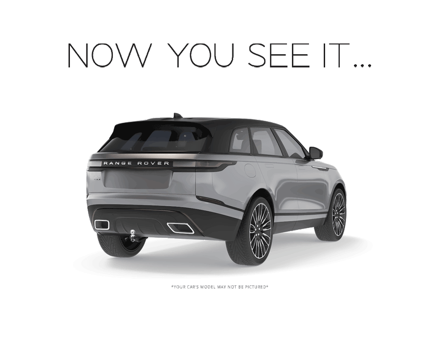Land Rover Discovery with hidden Stealth hitch SHR40001 - now you see it, now you don't