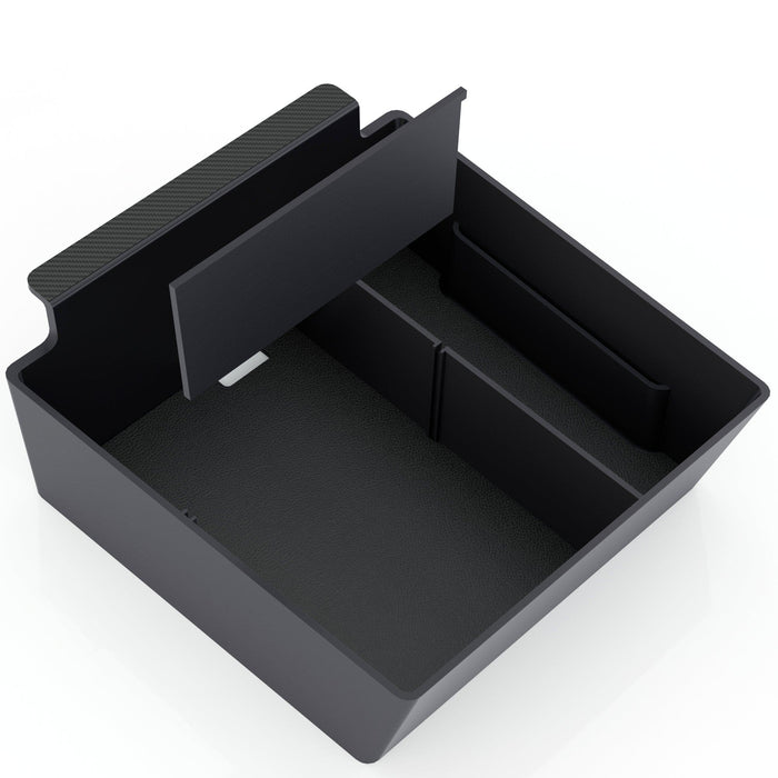 Center Console Storage Tray | Tesla Model S & Model X 2021-2026 Armrest Organizer