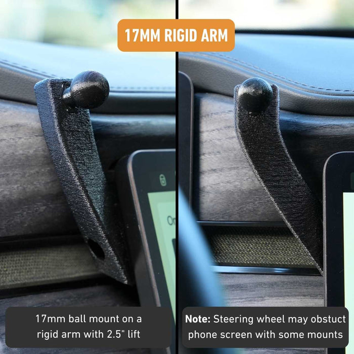 Phone Mount Dash Anchor for Rivian R1T and R1S