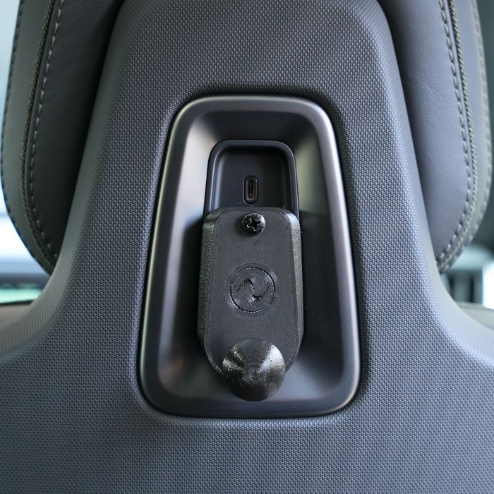 Back Seat Tablet/Phone Mount Anchor for Rivian R1T, R1S, and R2