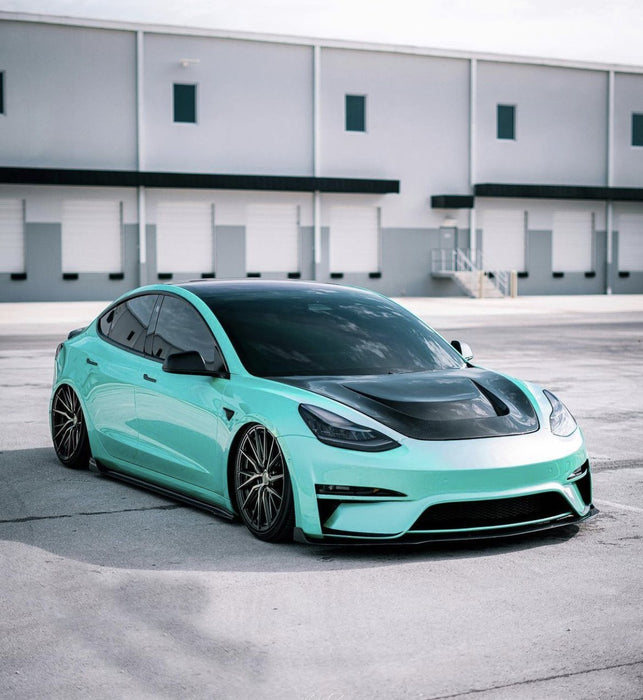 "Crypton" Carbon Fiber Full Body Kit For Tesla Model 3