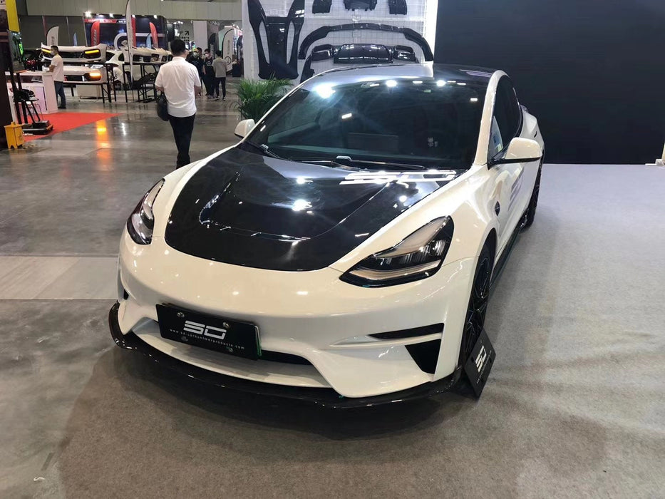 "Crypton" Carbon Fiber Full Body Kit For Tesla Model 3