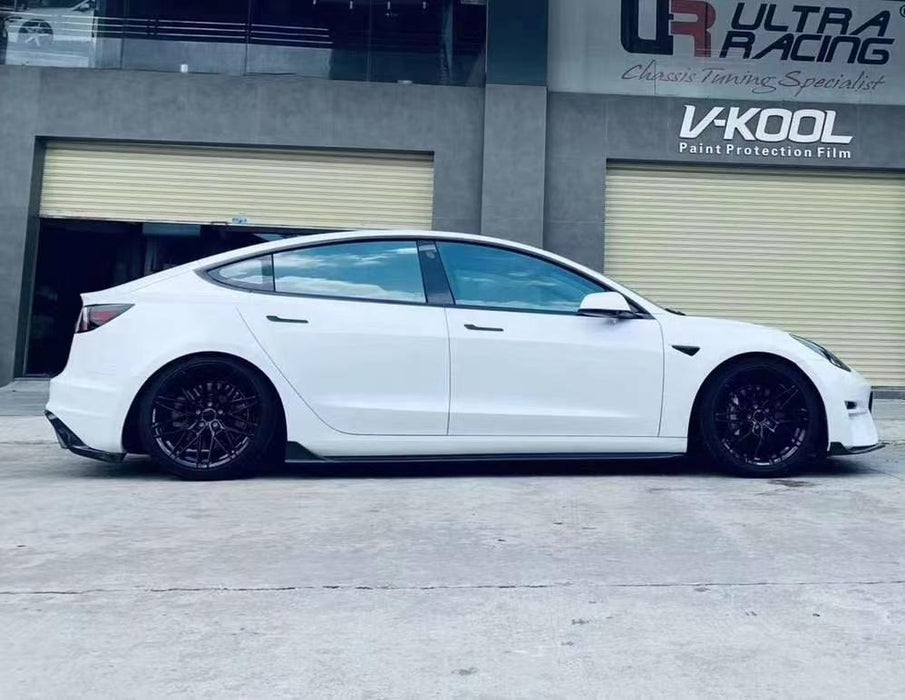 "Crypton" Carbon Fiber Full Body Kit For Tesla Model 3