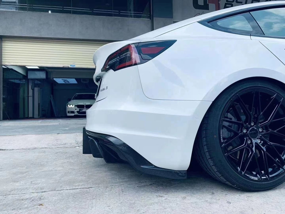 "Crypton" Carbon Fiber Full Body Kit For Tesla Model 3