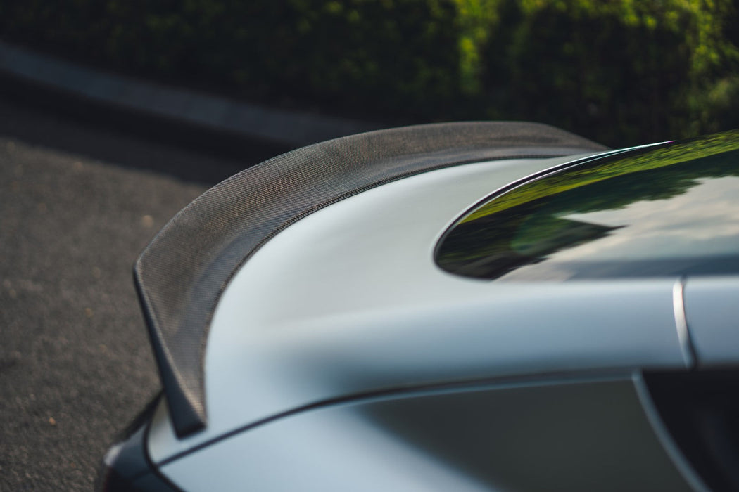 "Hacker"  Widebody V4 Ducktail Spoiler For Tesla Model 3