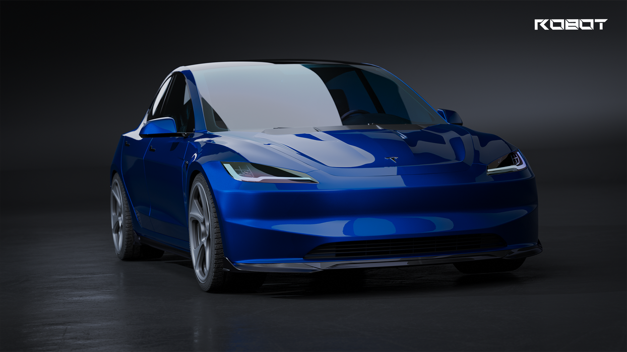 "Hidrogai" Side Skirts for Tesla Model 3 2024-ON