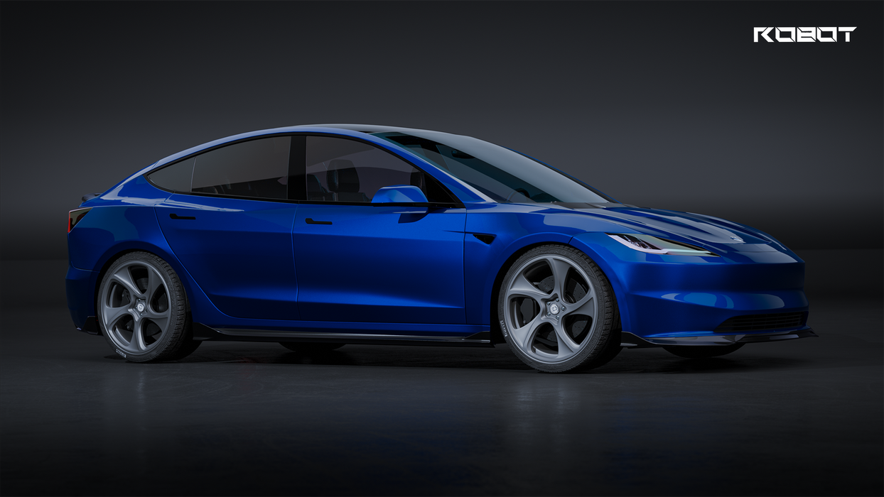 "Hidrogai" Side Skirts for Tesla Model 3 2024-ON