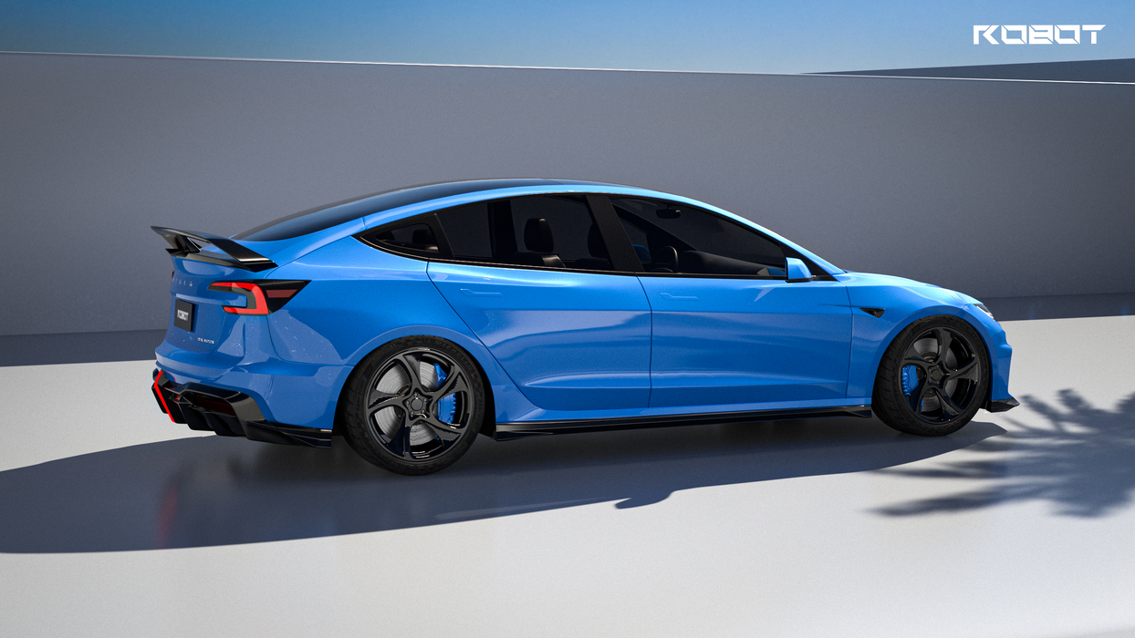 "Hidrogai" Side Skirts for Tesla Model 3 Highland 2024-ON