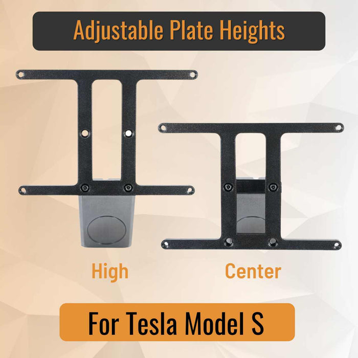 Tesla Model S SnapPlate Front License Plate Holder