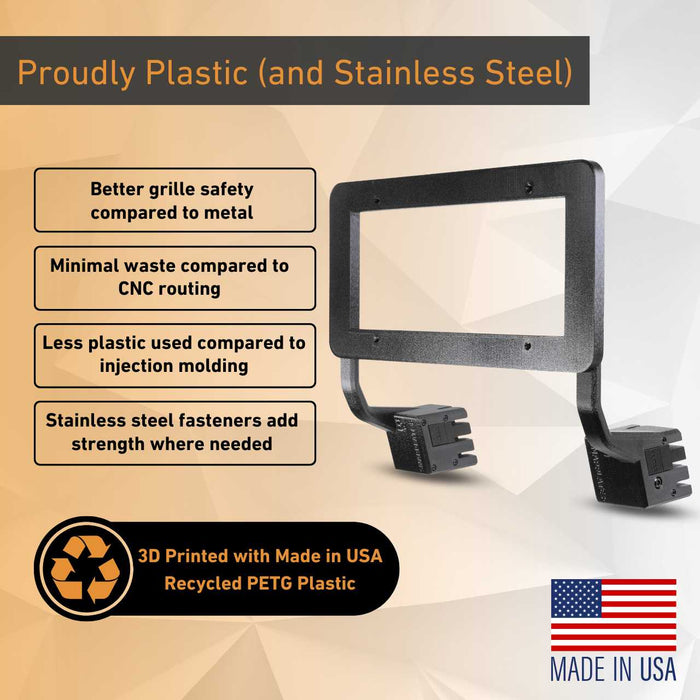 Tesla Model 3 SnapPlate Front License Plate Holder