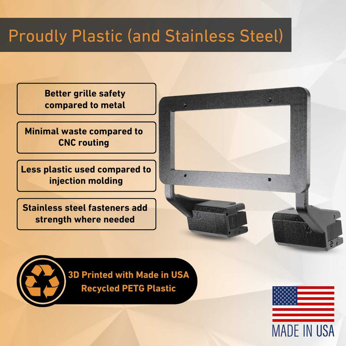 Tesla Model Y SnapPlate Front License Plate Holder