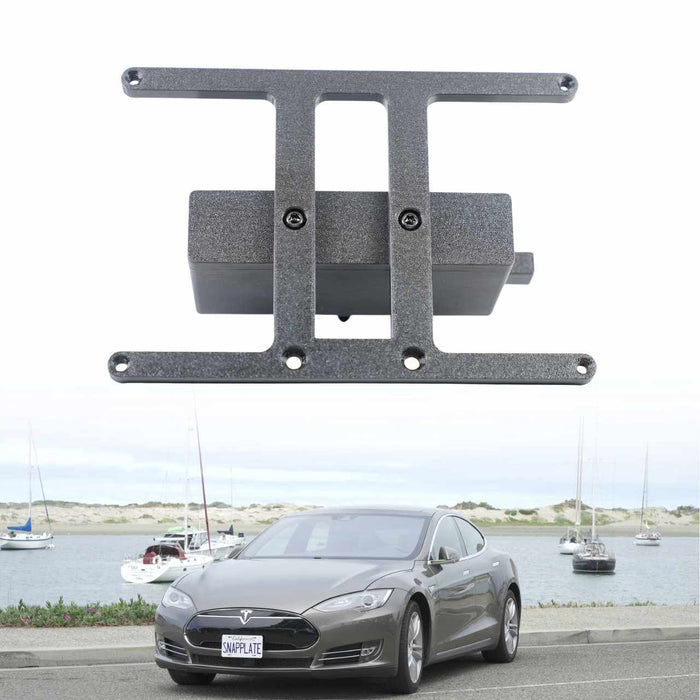 Tesla Model S SnapPlate Front License Plate Holder