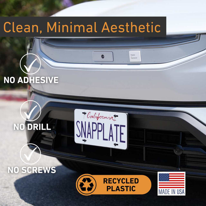 Polestar 3 Front License Plate Holder, No Drill, SnapPlate