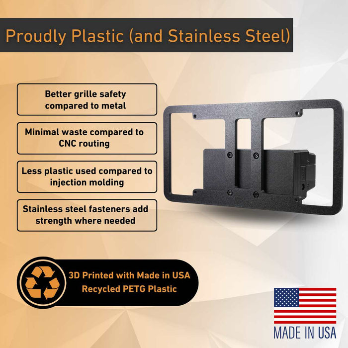 Polestar 3 Front License Plate Holder, No Drill, SnapPlate