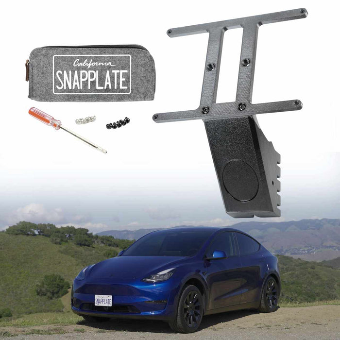 Tesla Model Y SnapPlate Front License Plate Holder