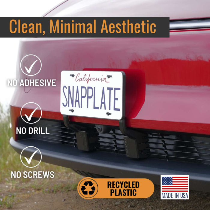 Tesla Model Y SnapPlate Front License Plate Holder
