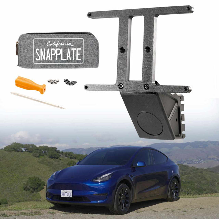 Tesla Model Y SnapPlate Front License Plate Holder