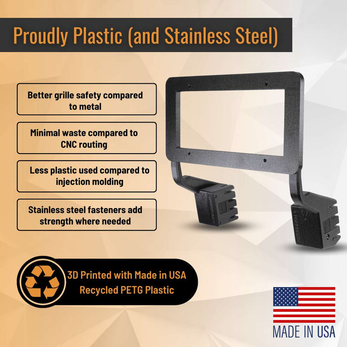 Tesla Model Y SnapPlate Front License Plate Holder