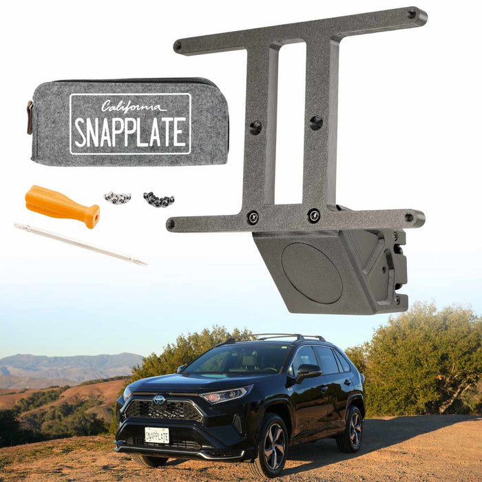 Toyota RAV4 No-Drill SnapPlate+ Front License Plate Bracket