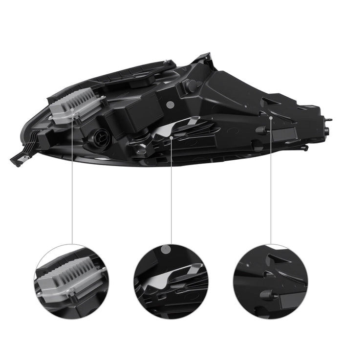 Matrix LED Headlights Replacement for Model 3/Y丨1514952/1514953