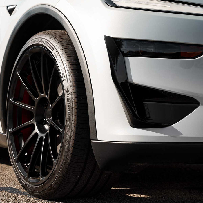 Tesla Model Y Juniper front aero canard set