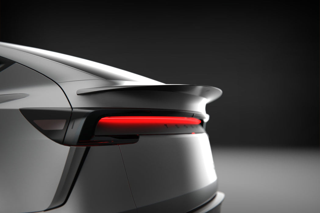 Tesla Model Y Juniper efficiency trunk spoiler