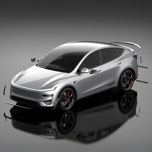 Unplugged Performance full aero kit on a 2026 Tesla Model Y Performance