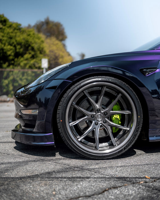 Tesla Model 3 widebody kit side skirts