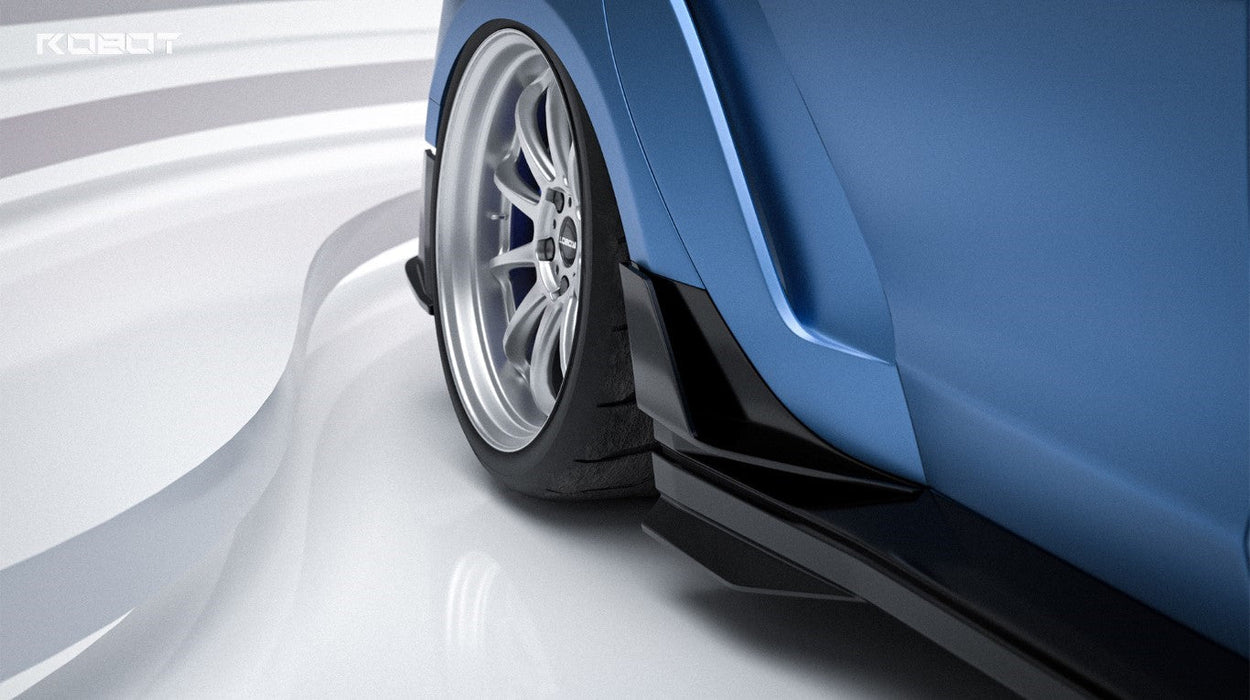 Kit completo de carrocería ancha "Hacker" para Tesla Model 3 Highland/Performance (2024-ON) en fibra de carbono/FRP