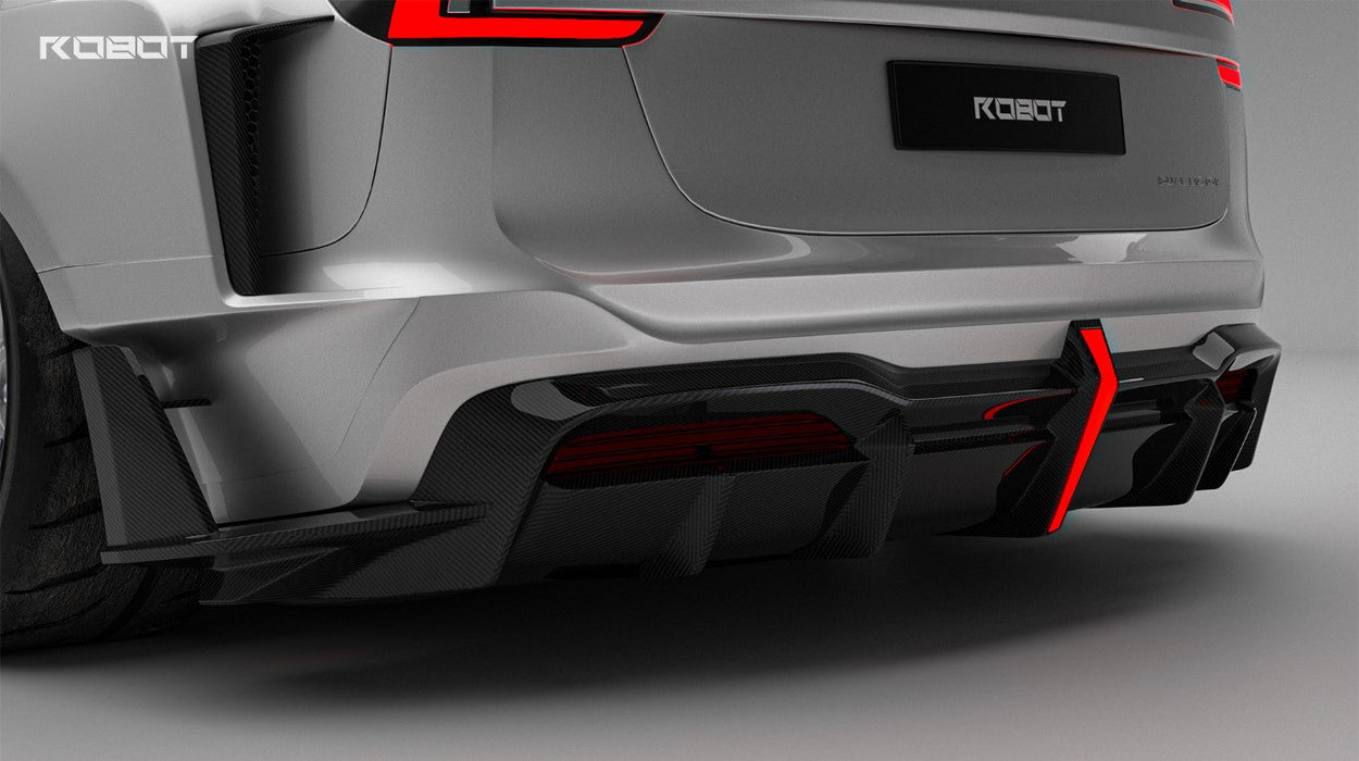 Kit completo de carrocería ancha "Hacker" para Tesla Model 3 Highland/Performance (2024-ON) en fibra de carbono/FRP