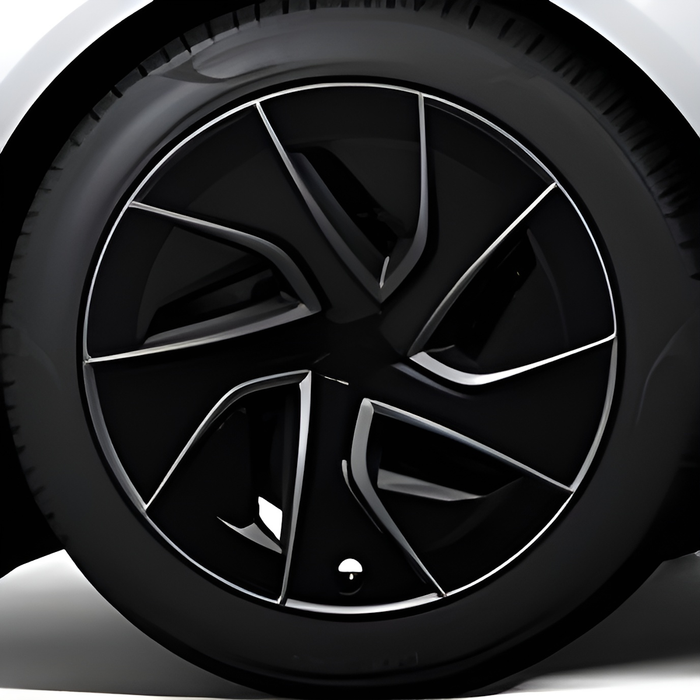 Tesla Wheel Curb Rash Repair Kit for Model S 19-inch Grey Magnetite Rims with Color-matched Touch-Up Paint