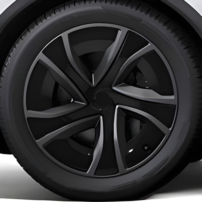 Tesla Wheel Touch-Up Paint for Model X 20-inch Grey Perihelix Rims - Color-matched Paint for DIY Curb Rash Repair