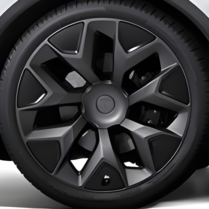 Tesla Wheel Curb Rash Repair Kit for Model X 22-inch Grey Machina Rims with Color-matched Touch-Up Paint