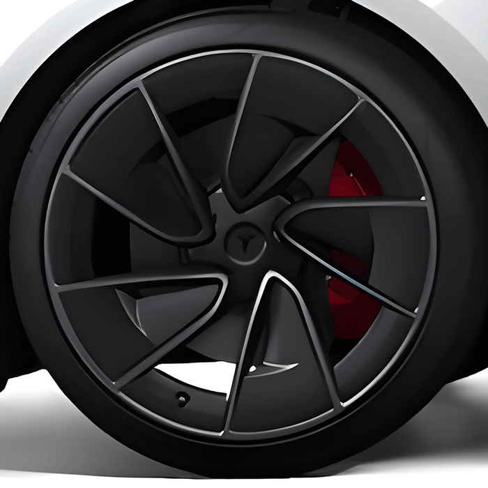 Tesla Wheel Touch-Up Paint for Model 3 20-inch Dark Grey Warp Performance Rims - Color-matched Paint for DIY Curb Rash Repair