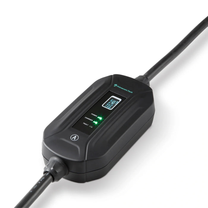 Primecom 24 Amp Level 2 EV Charger Amperage Adjustable: 10A - 16A - 24A
