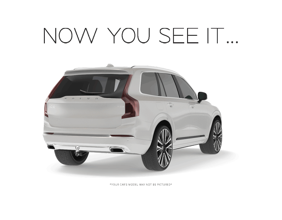 Volvo XC40 with hidden Stealth hitch SHR33004 - now you see it, now you don't