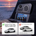GLACIER Y fridge installed in Model Y Juniper trunk side well, 5 seat fitment